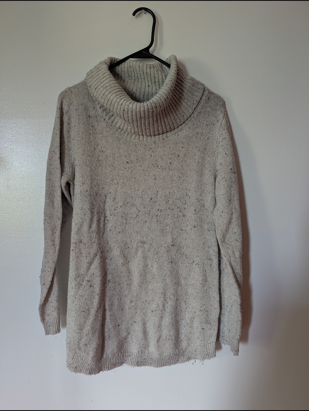 Cozy Cream Turtleneck Sweater - Women